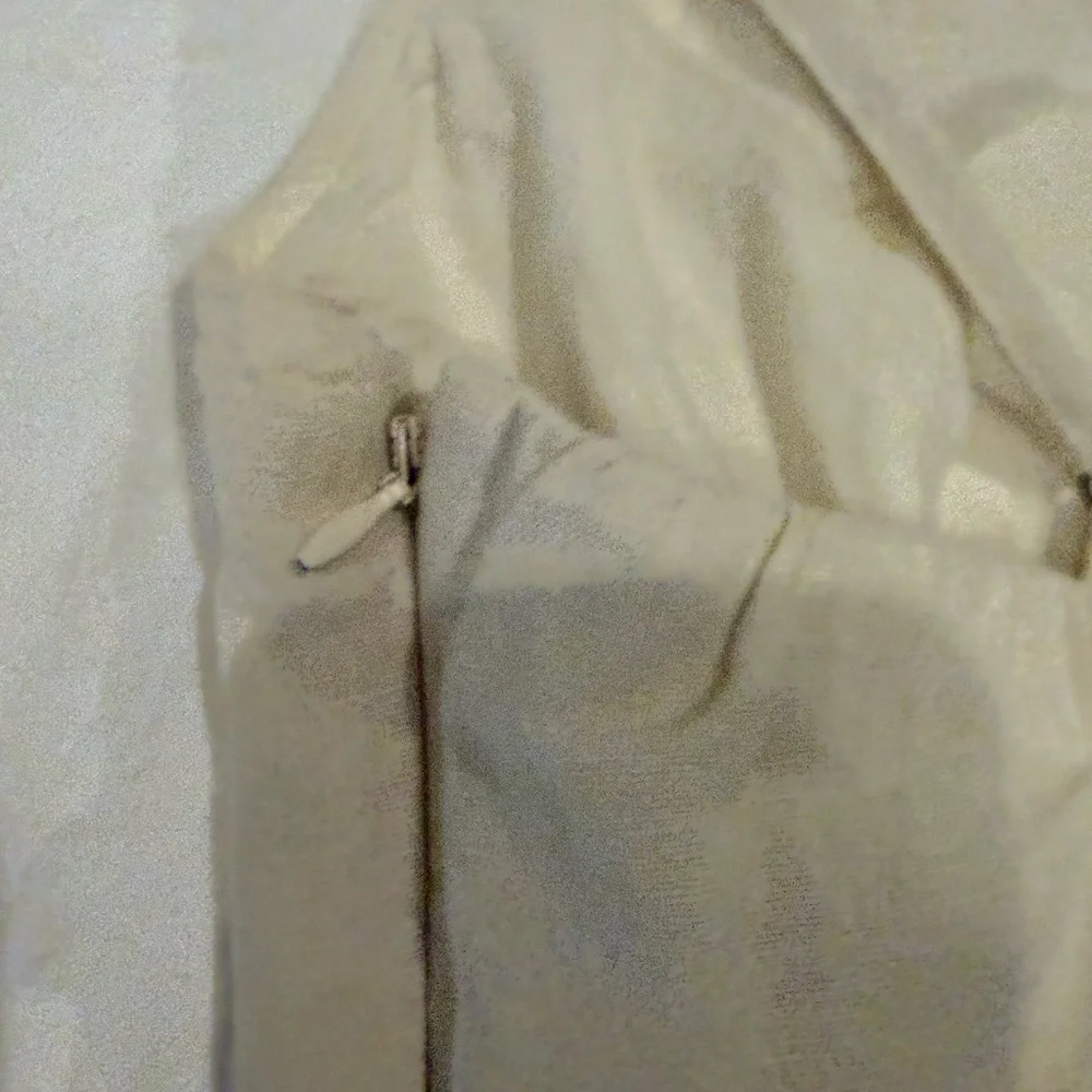 Abercrombie & Fitch Cream Linen Dress - Picture 6 of 6